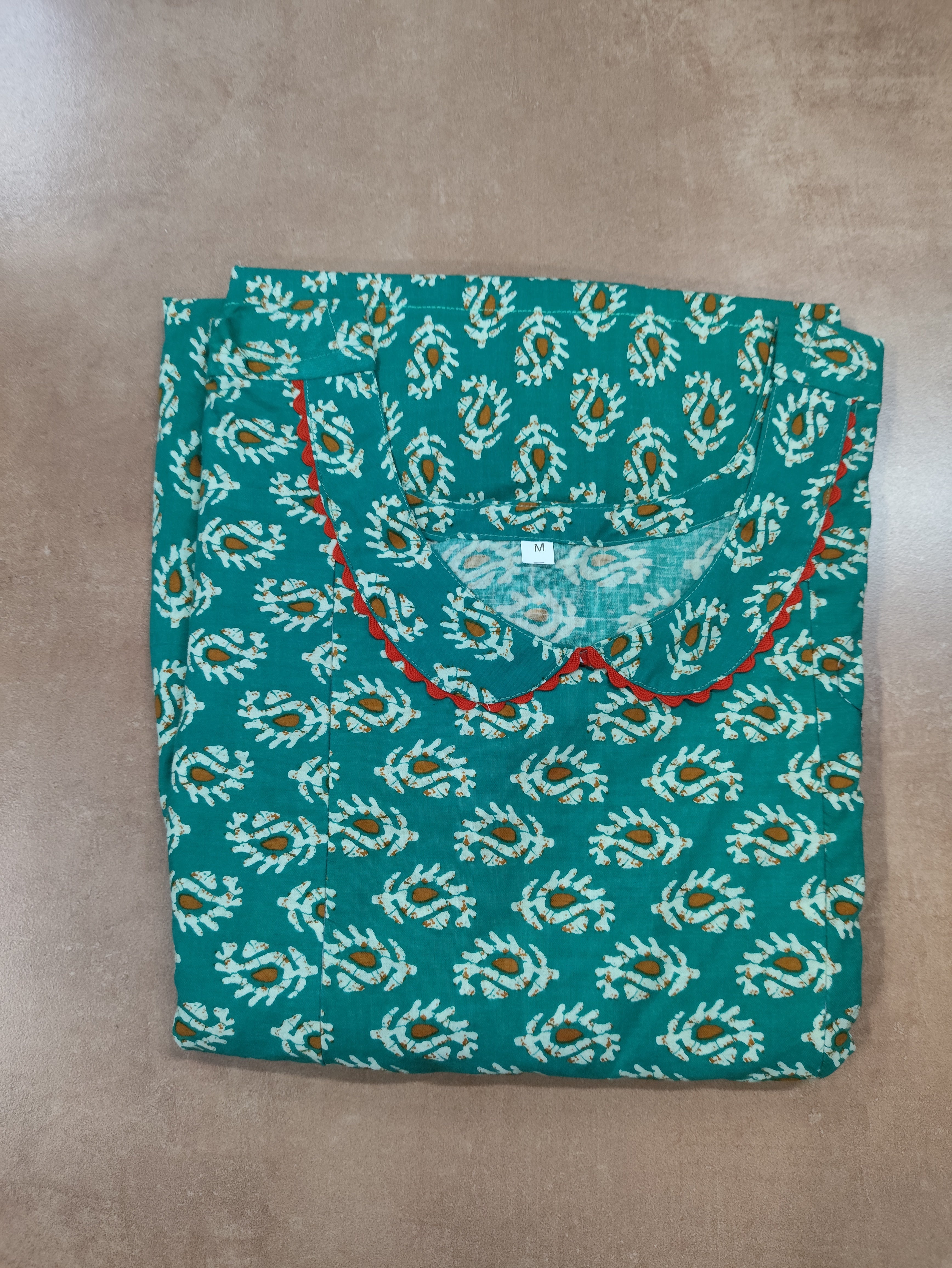 Cotton Side zip, Side elastic Medium Plus Printed Maternity Wear