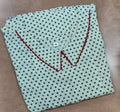 Cotton Pleated, Side zip, Side elastic Medium Plus Printed Maternity Wear