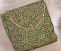Cotton Pleated, Side zip, Side elastic Medium Plus Printed Maternity Wear
