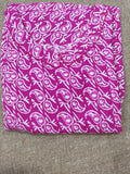 Cotton Pleated, Side zip, Side elastic Large Printed Maternity Wear