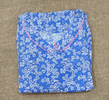 Cotton Pleated, Side zip, Side elastic Large Printed Maternity Wear