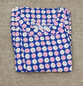 Cotton Pleated, Side zip, Side elastic Large Printed Maternity Wear
