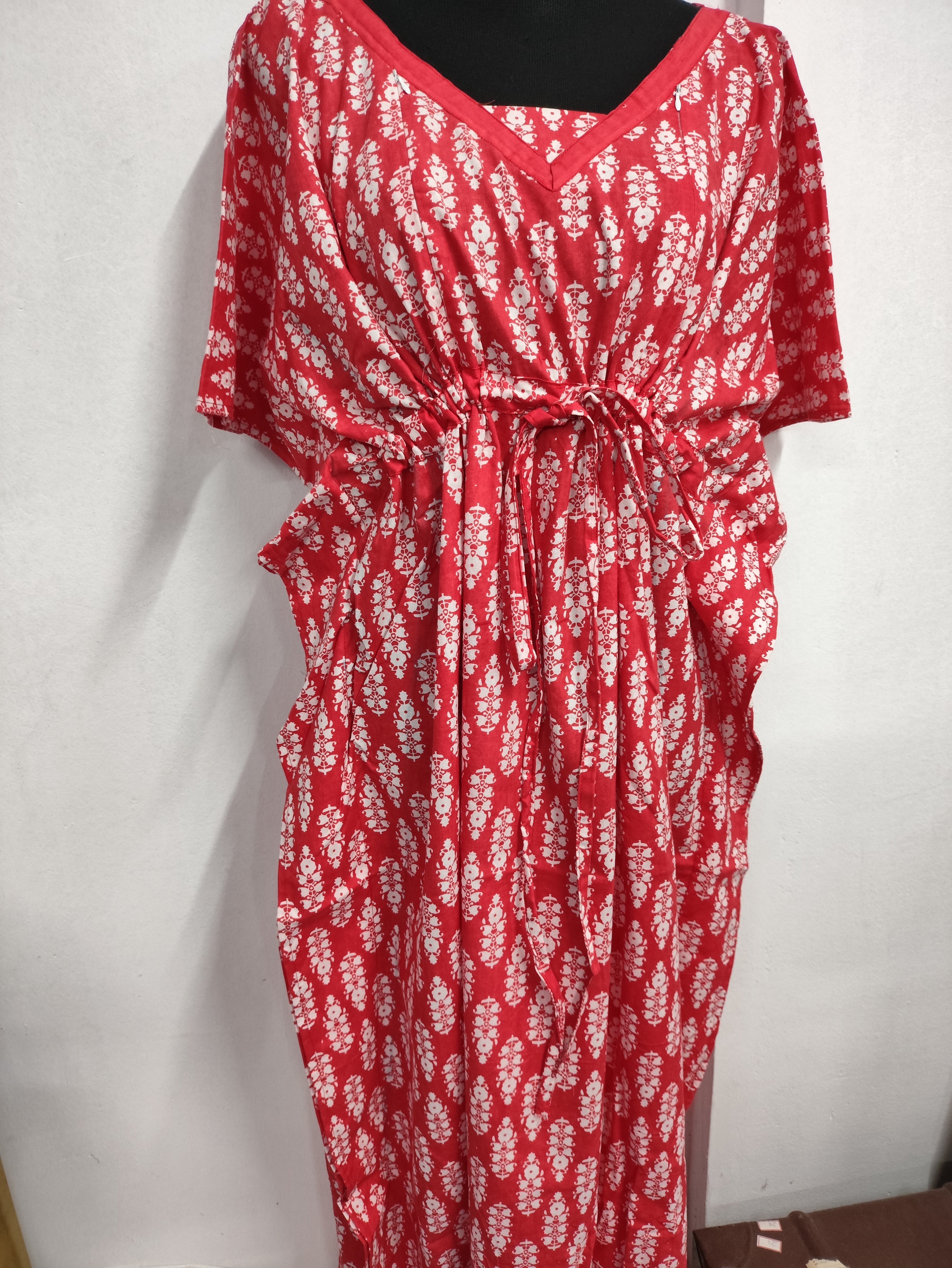 Cotton Side elastic Medium Plus Printed Maternity Wear