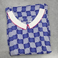 Cotton Pleated, Side zip, Side elastic Medium Plus Printed Maternity Wear