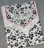 Cotton With Pockets, No Open, A-line churidar cut Medium Printed Nighty