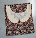 Cotton Pleated, With Pockets, No Open Large Printed Nighty
