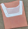 Cotton Pleated, With Pockets, Back A-line, Side elastic Medium Printed Nighty