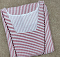 Cotton Pleated, With Pockets, Back A-line, Side elastic Medium Printed Nighty