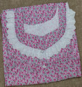 Cotton Pleated, With Pockets, Half Open Medium Printed Nighty