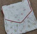 Cotton Pleated, With Pockets, Full Open Medium Printed Nighty
