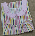 Bantex Pleated, With Pockets, Half Open Medium Printed Nighty