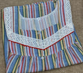 Bantex Pleated, With Pockets, Half Open Xlarge Printed Nighty