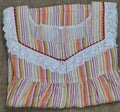 Cotton Pleated, With Pockets, Half Open Xlarge Printed Nighty