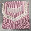 Cotton Pleated, Full Open Large Printed Nighty