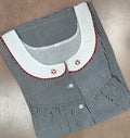 Bantex Pleated, With Pockets, Half Open Large Printed Nighty