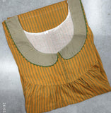 Soft Cotton Pleated, With Pockets, No Open Large Printed Nighty