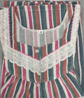 Bantex Pleated, With Pockets, Half Open Medium Printed Nighty