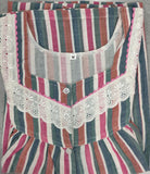 Bantex Pleated, With Pockets, Half Open Medium Printed Nighty