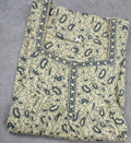Cotton Pleated, Pockets, No Open Small Printed Nighty
