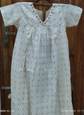 Cotton Pleated, Side zip, With Pockets, Back A-line Large Printed Maternity Wear
