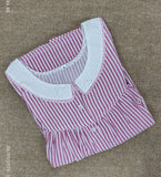 Bantex Pleated, With Pockets, Full Open Large Printed Nighty