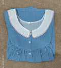 Bantex Pleated, With Pockets, Full Open Medium Printed Nighty