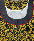 Cotton Pleated, Half Open Large Printed Nighty