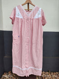 Bantex Pleated, With Pockets, Back A-line, Full Open Medium Printed Maternity Wear
