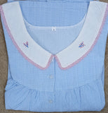 Bantex Pleated, Full Open Large Printed Nighty