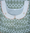 Soft Cotton Pleated, Full Open Large Printed Nighty