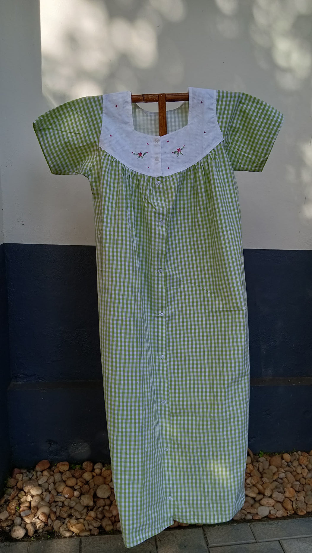 Bantex Pleated, Full Open Medium Printed Nighty