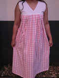 Cotton Side zip, With Pockets, Back A-line, Side elastic Large Printed Maternity Wear