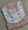 Cotton Pleated, Full Open Medium Printed Nighty