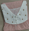 Cotton Pleated, Full Open Large Printed Nighty