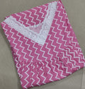 Soft Cotton Pleated, With Pockets, No Open Medium Printed Nighty