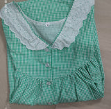 Bantex Pleated, Pockets, Half Open Medium Printed Nighty