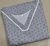 Cotton With Pockets, Back A-line, Side elastic Large Printed Frock Nighty