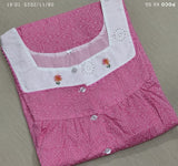 Bantex Pleated, With Pockets, Half Open Large Printed Nighty