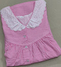 Bantex Pleated, With Pockets, Half Open Medium Printed Nighty