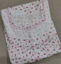 Bantex Pleated, With Pockets, Half Open Medium Printed Nighty