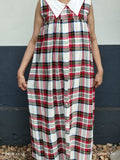 Cotton Pleated, With Pockets, Back A-line, Full Open, Side elastic Large Printed Maternity Wear