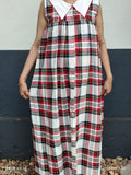 Cotton Pleated, With Pockets, Back A-line, Full Open, Side elastic Large Printed Maternity Wear