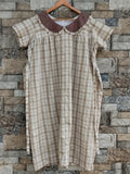 Cotton Pleated, Tying String, With Pockets, Full Open Large Printed Maternity Wear