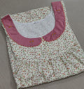 Cotton Pleated, With Pockets, No Open Large Printed Nighty