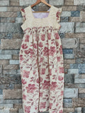 Cotton Pleated, With Pockets, Back A-line, Sleeveless, Central zip, Side elastic Medium Printed Maternity Wear