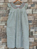 Cotton Pleated, With Pockets, Full Open Large Printed Maternity Wear