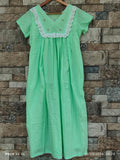 Cotton Pleated, Side zip, With Pockets, Side elastic Large Printed Maternity Wear