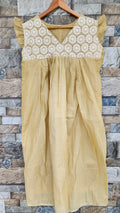 Soft Cotton Pleated, Side zip, With Pockets Large Printed Maternity Wear