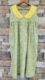 Soft Cotton Pleated, With Pockets, Central zip Medium Printed Maternity Wear