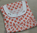 Bantex Pleated, With Pockets, Half Open Large Printed Nighty